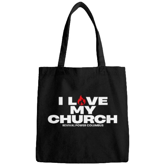 I Love my Church - Red Bags