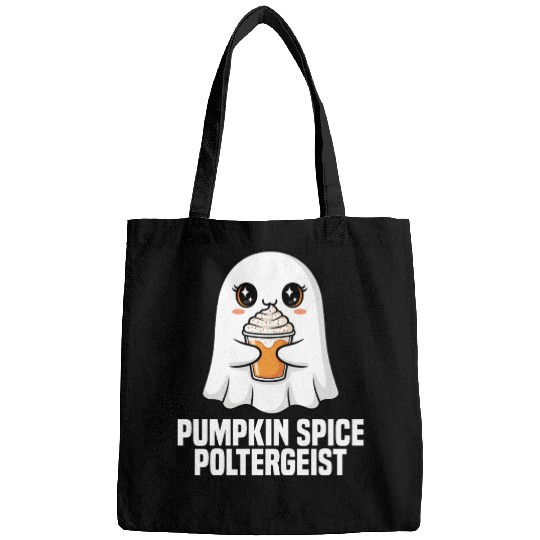 PUMPKIN SPICE POLTERGEIST - GHOST HALLOWEEN Bags
