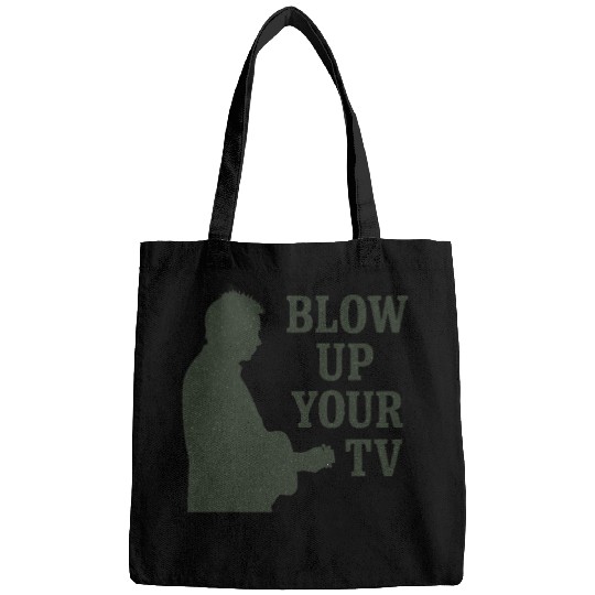 Blow Up Your TV! Dark Green Bags