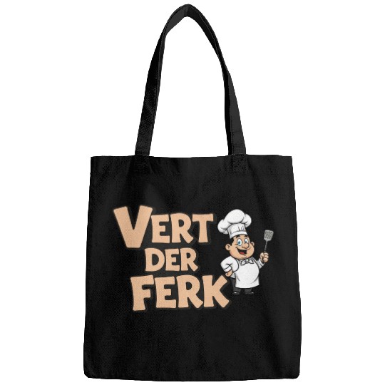 Vert Der Ferk Chef Funny Cooking Gag Gift Bags