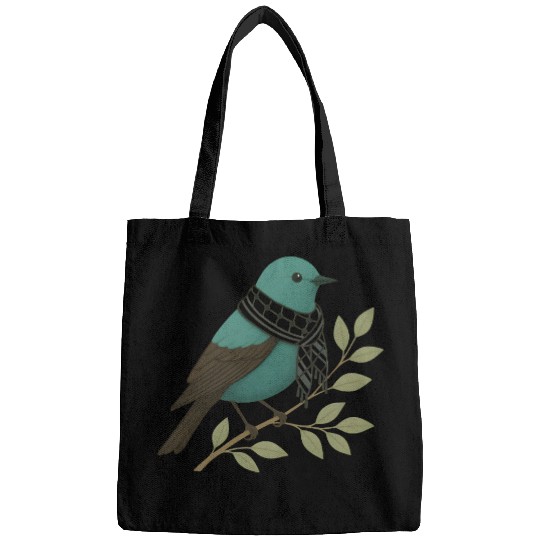 Palestine Sunbird with Keffiyeh and Olive Branch Bags