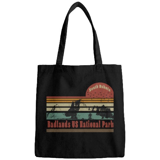 Badlands US National Park South Dakota Travel Bags