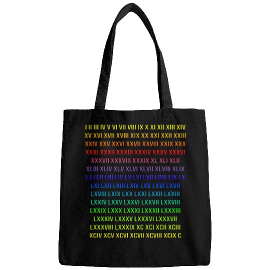 Latin Numbers - 7Color Bags