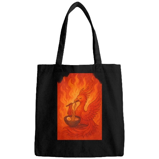 Fiery Phoenix with Ramen Bowl Bags
