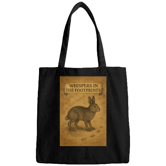 Whispers in the Footprints Rabbit Design Bags