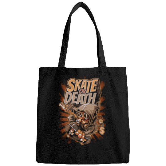 Skate or Death Urban Streetwear Design Bags