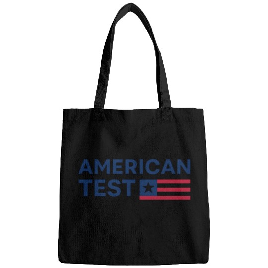 Patriotic American Flag Logo Design Bags