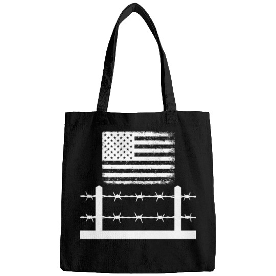 Barbed wire America Bags