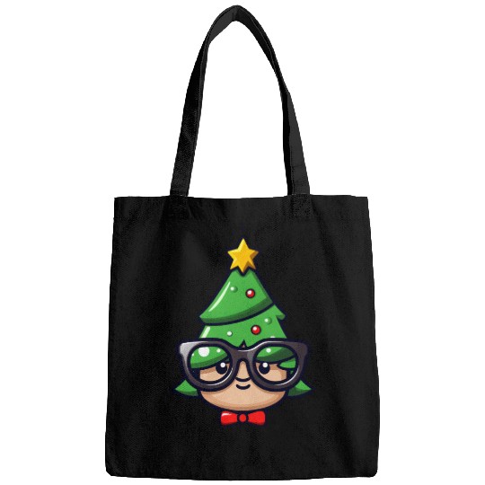 Festive Geek Christmas Tree Design Bags