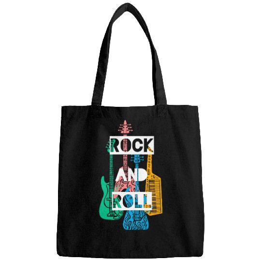 Rock and Roll Guitar Art Design Bags