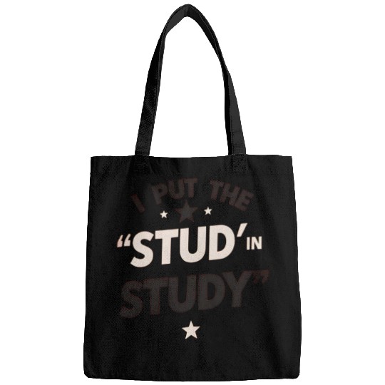 Humorous Academic Motivation Graphic Bags
