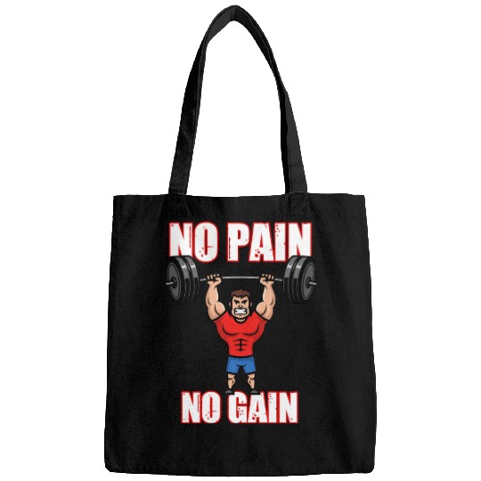No Pain No Gain Barbell Bags