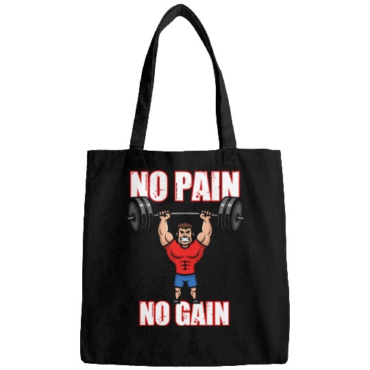 No Pain No Gain Barbell Bags