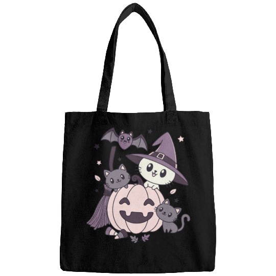 Halloween Kawaii Cat Pumpkin Ghosts Bags