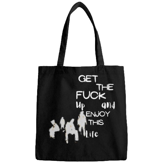 Bold Life Affirmation with Silhouettes Bags