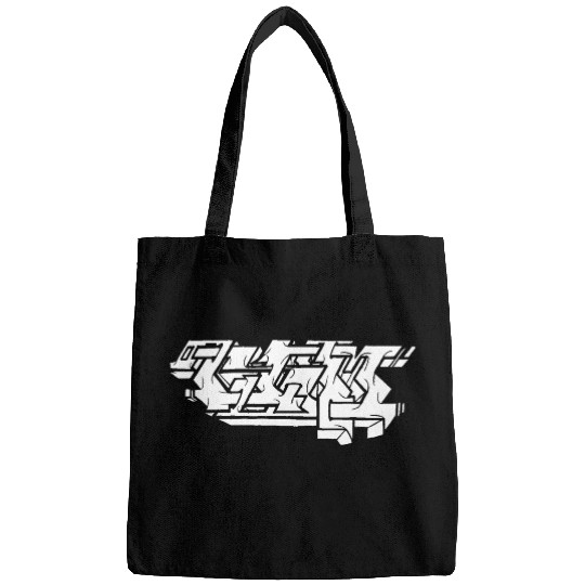 Graffiti Piece - White Bags