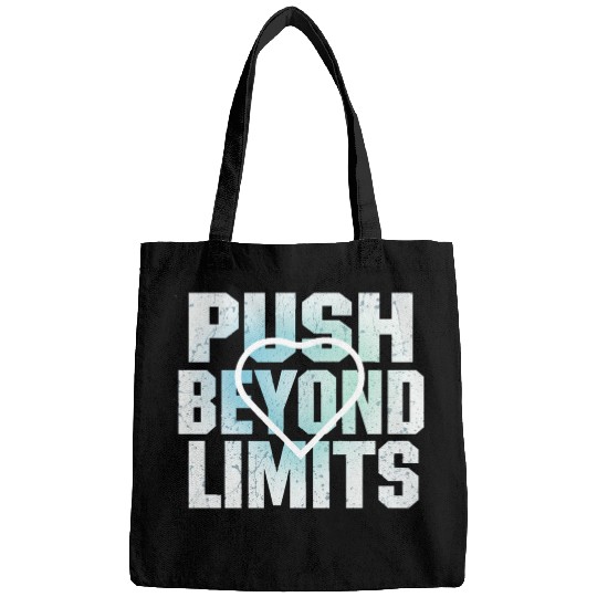 Push Beyond Limits Motivational Bags.