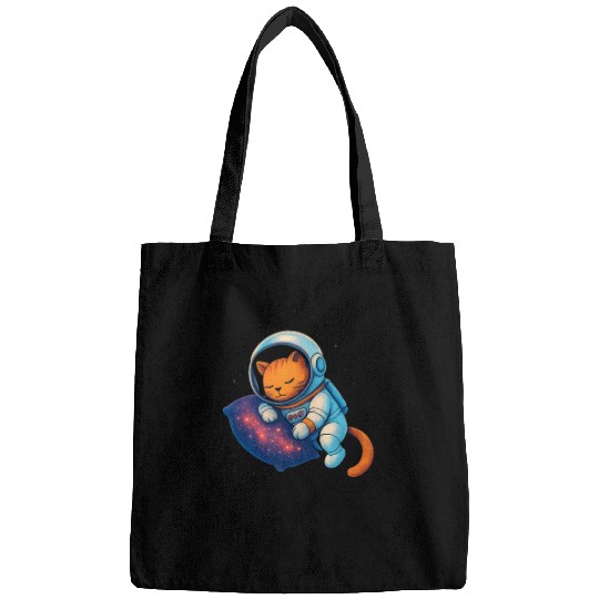 Cosmic Cat in Space Suit Bags