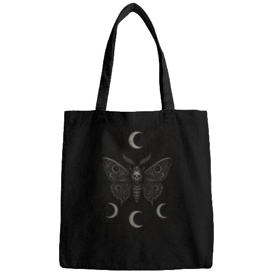 Dark Celestial Butterfly Tapestry Bags