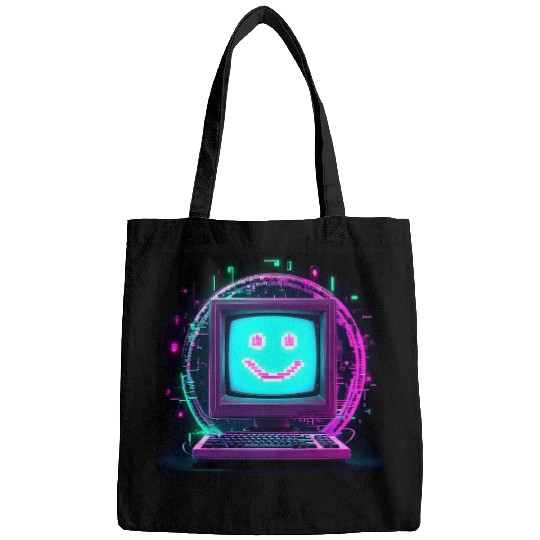 Retro Digital Computer Design Bags