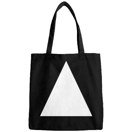 White Triangle Bags