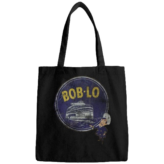 Vintage Retro Classic Cute Detroit Boblo Island Bags