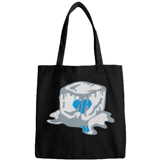 Ice Cube Heart Bags
