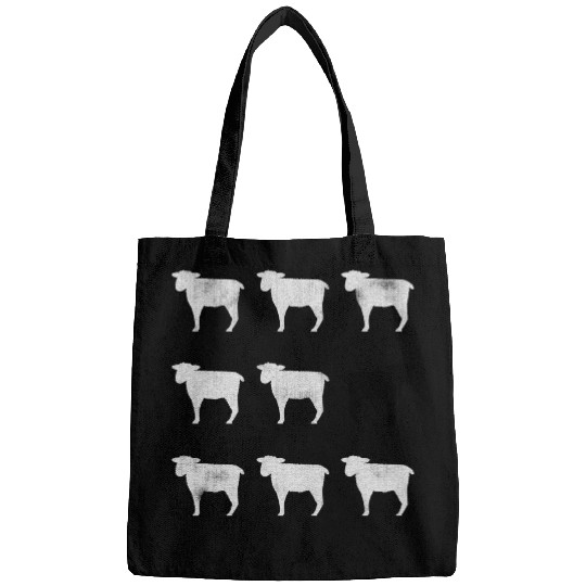 Many White Sheep: One Black Sheep Bags