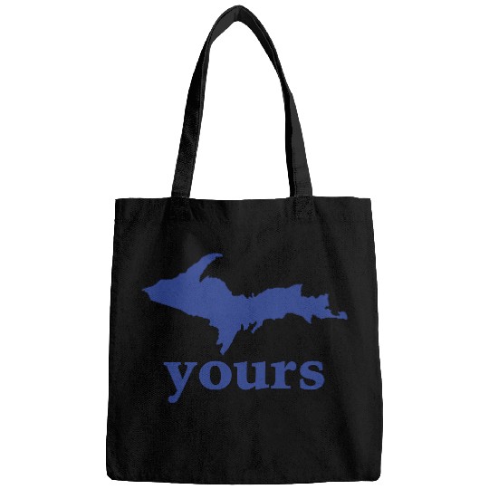 Up Your Vector Funny Upper Peninsula Bags