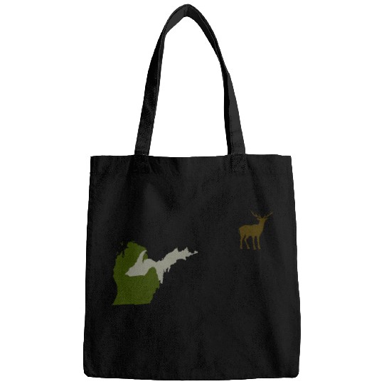 Funny Michigan Yooper Hunting Parody Deer Bags