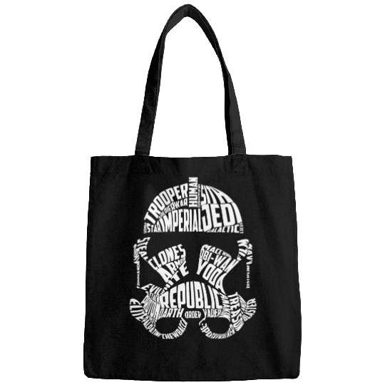 Star Wars typography Bags
