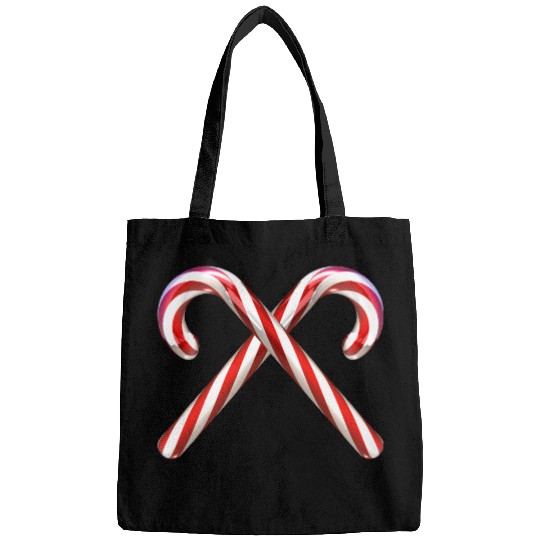 Crossed candy canes Bags