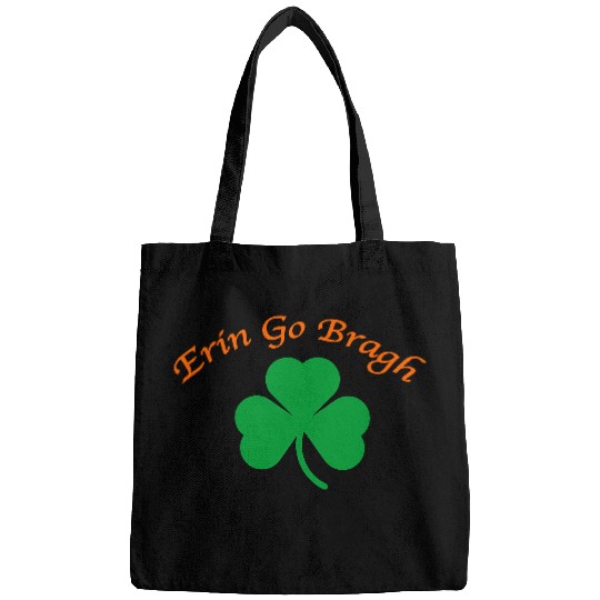 Erin Go Bragh Shamrock Bags
