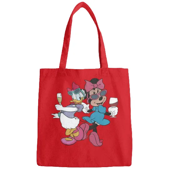 Epcot Minnie and Daisy, Disney Epcot Bags, Drink Around the World Bags
