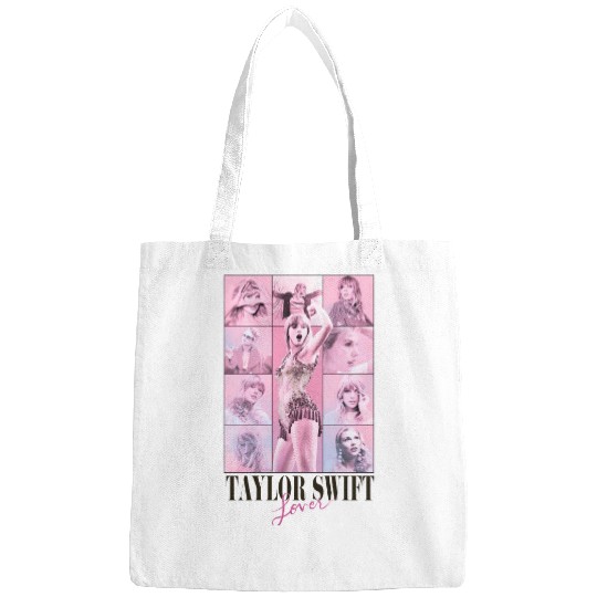 Discover Pink Cute Taylor Lover Eras Tour Concert Bags, White Taylor version