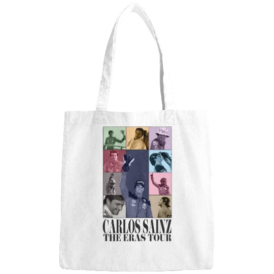 Carlos Sainz Eras Tour  Season V T-Shirt Bags