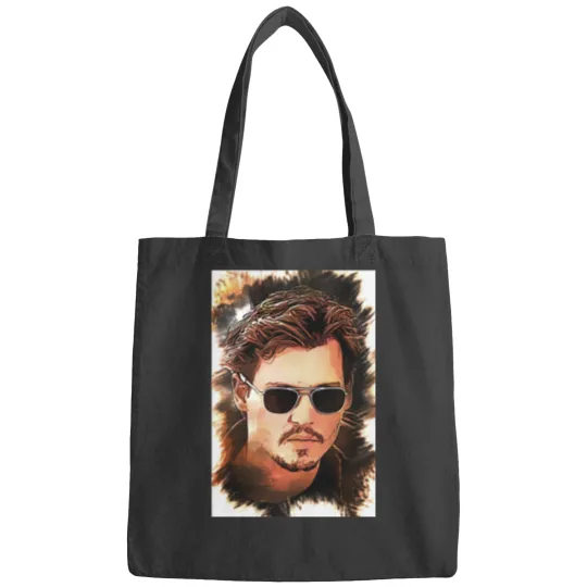 Johnny Depp - Portrait - Johnny Depp - Bags