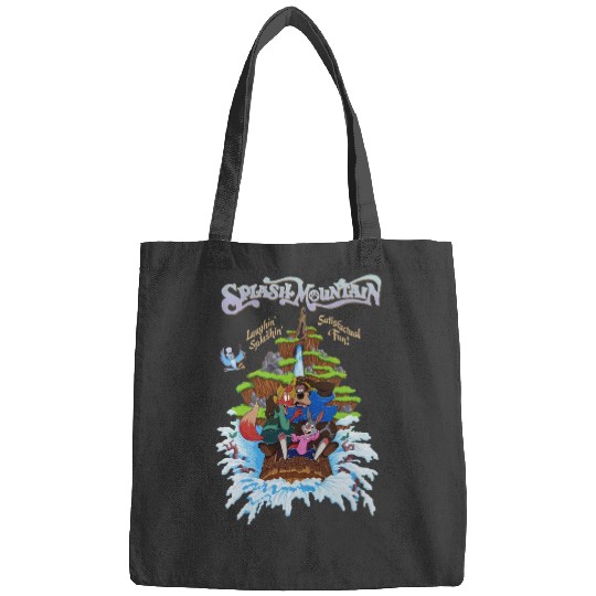 Splash Mountain Vintage Bags, Brer Bear, Brer Fox And Brer Rabbit, Disneyland Bags