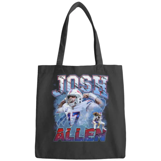 Josh Allen Bills Bags, Vintage 90s Josh Allen Buffalo Bags