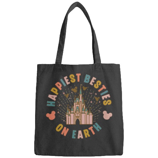 Happiest Besties On Earth Bags, Disney vacation Bags, Besties Disney Bags