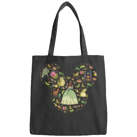 Tiana Mickey Head Bags, Disney Tiana Bags, Tiana Princess Bags