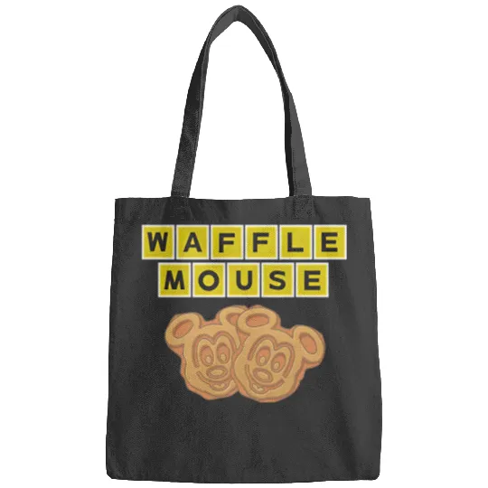 Mickey Waffle Bags, Funny Disney Bags, Mickey Waffles, Disney Bags