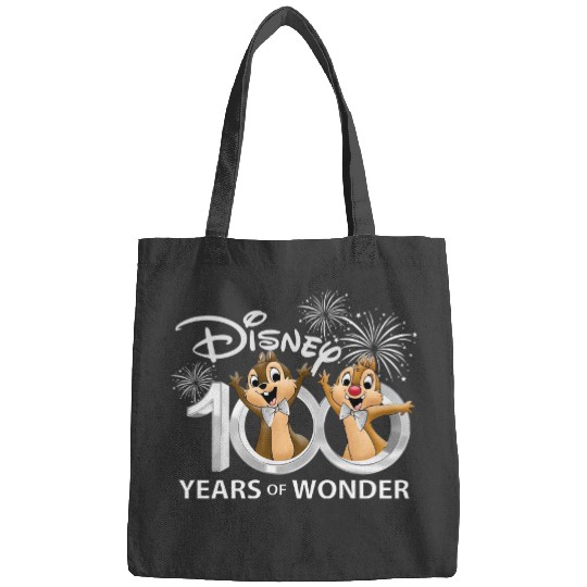 Chip and Dale Disney 100th Anniversary Bags, Disney 100 Years Of Wonder Bags