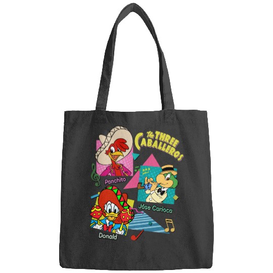 Retro 90s Disney The Three Caballeros Bags, Jose Donald Duck Panchito Bags