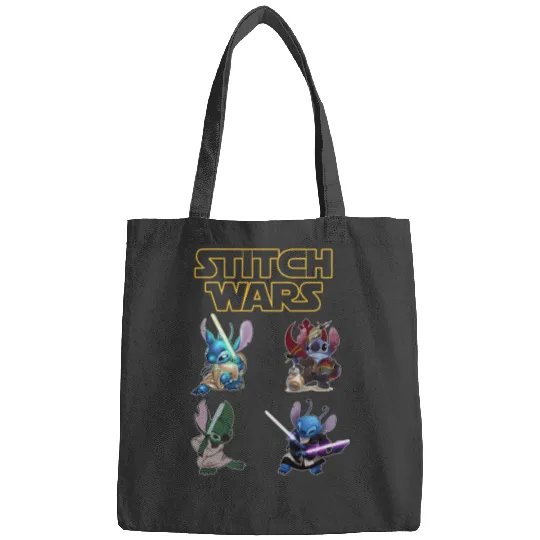 Stitch Star Wars Bags, Stitch Disney Bags, Matching Disney Bags, Star Wars Bags, Disney World Bags