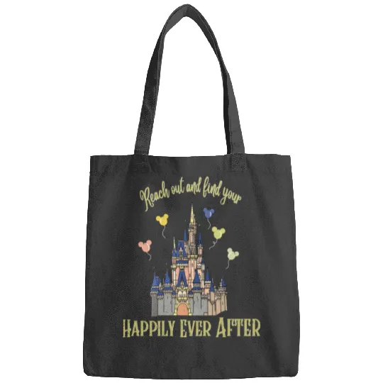 Vintage Disney Comfort Colors Bags, Disney Castle Bags, Magic Kingdom Castle
