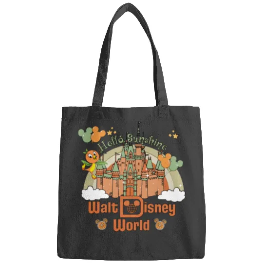 Orange Bird Tank, Disney Epcot Flower Tank, Orange Bird Bags