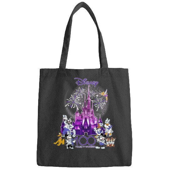 Disney 100th Anniversary Bags, Mickey and Friends 100th Bags, Magic Kingdom Bags, 100th Celebration Bags