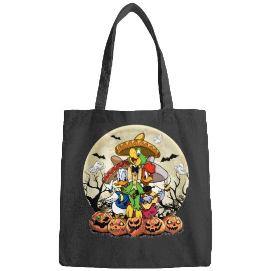 Retro Disney Three Caballeros Halloween Bags, WDW Halloween Party Matching Family Bags