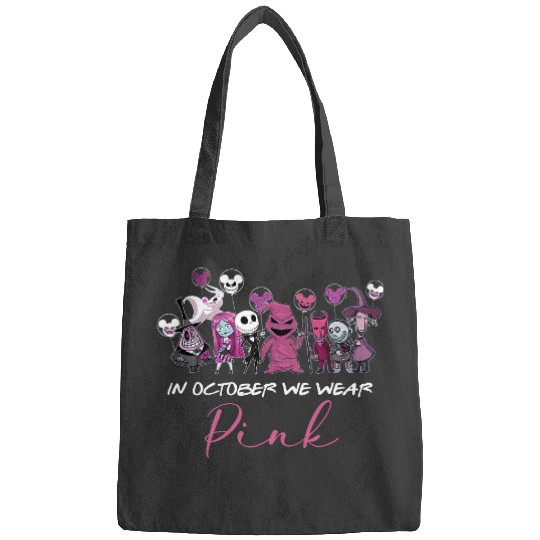Disney Halloween Bags, In October We wear Pink, Oogie Boogie 2022